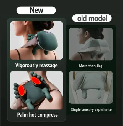 FlexRelief™ 4D Deep Tissue Neck & Shoulder Massager